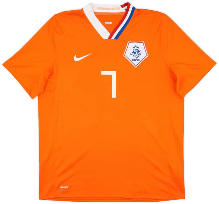 2008-10 Netherlands Home Shirt v.Persie #7 - 6/10 - (L)