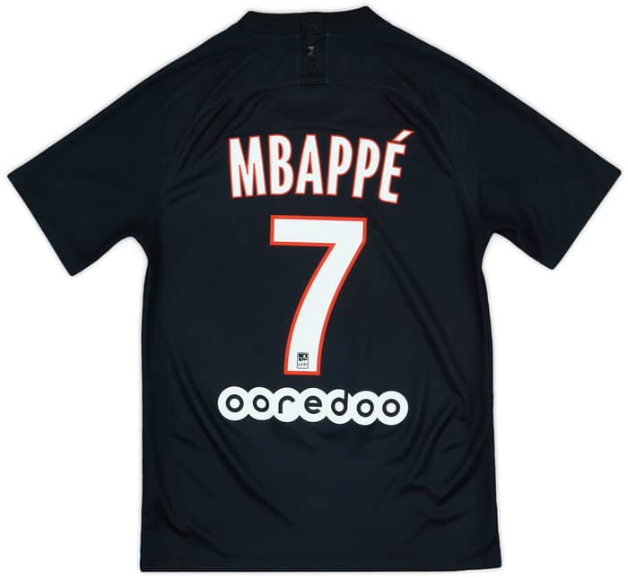 2019-20 Paris Saint-Germain Fourth Shirt Mbappe #7 - 9/10 - (S)