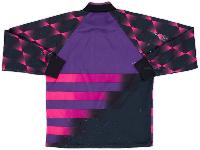1996-97 Manchester United Purple GK Shirt - 4/10 - (L.Boys)