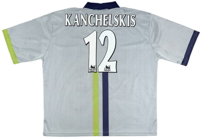 2000-02 Manchester City Away Shirt Kanchelskis #12 - 8/10 - (XL)