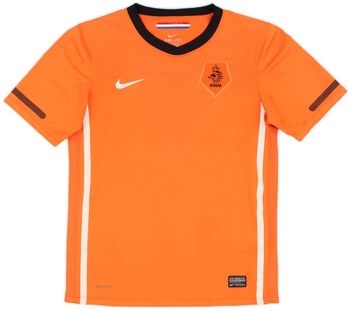 2010-11 Netherlands Home Shirt - 9/10 - (L.Boys)