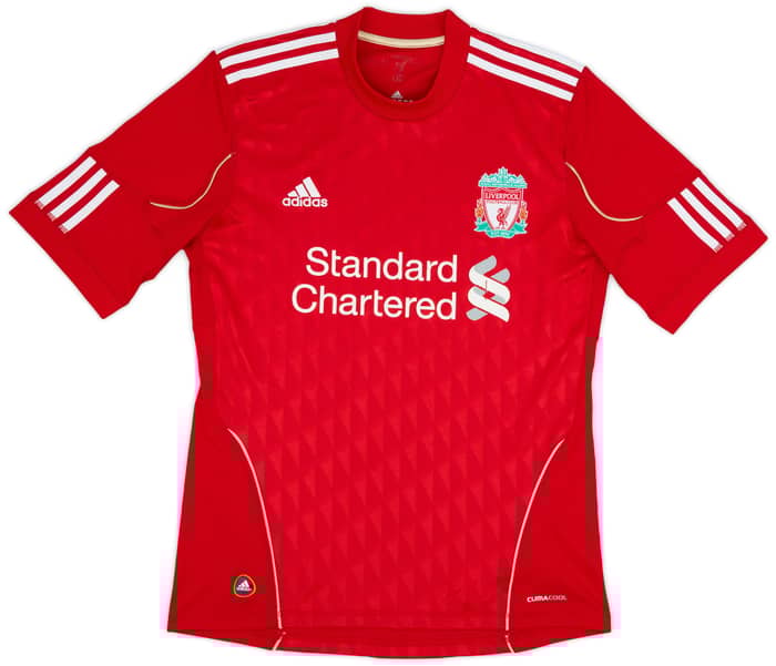 2010-12 Liverpool Home Shirt Suarez #7 - 6/10 - (S)