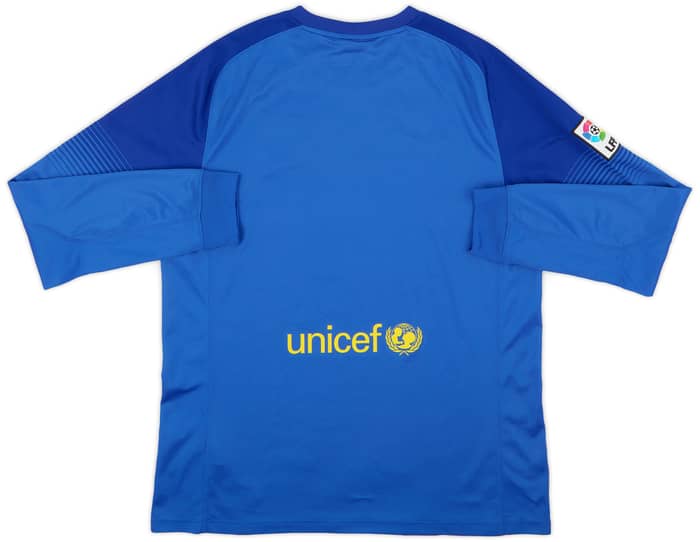 2013-14 Barcelona GK Shirt - 8/10 - (L)