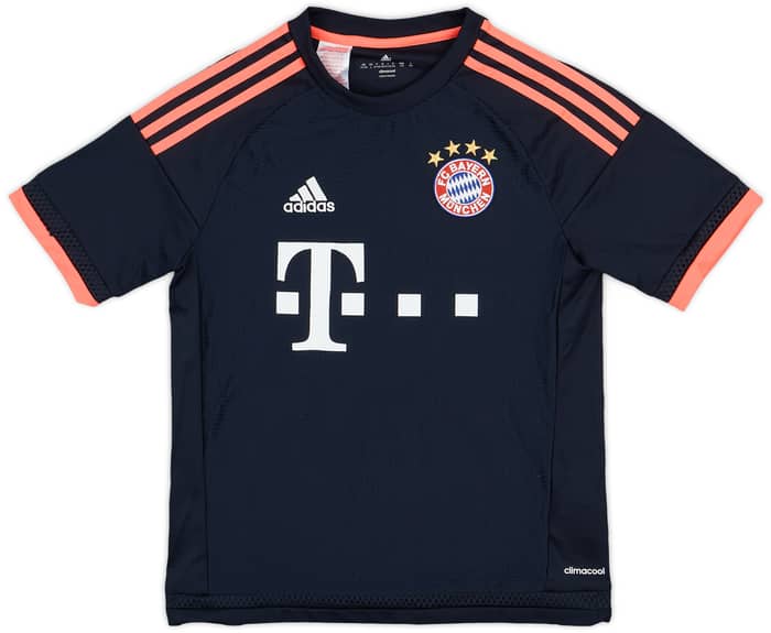 2015-16 Bayern Munich Third Shirt Thiago #6 - 6/10 - (L.Boys)