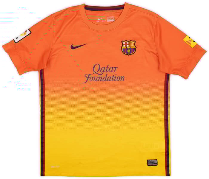 2012-13 Barcelona Away Shirt - 5/10 - (XL.Boys)