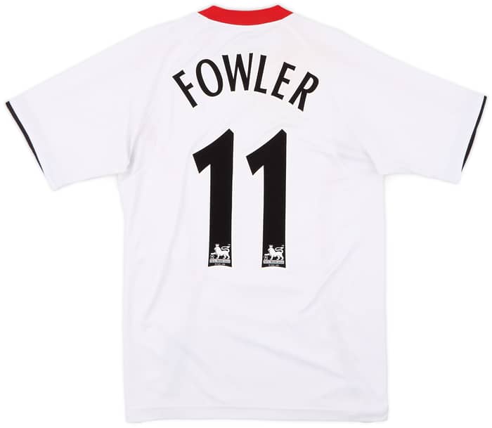 2005-06 Liverpool Away Shirt Fowler #11 - 8/10 - (S)