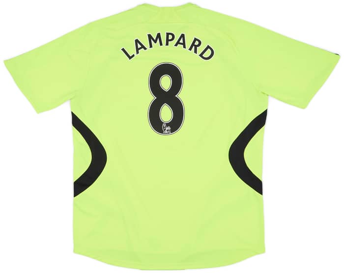 2007-08 Chelsea Away Shirt Lampard #8 - 7/10 - (XL)