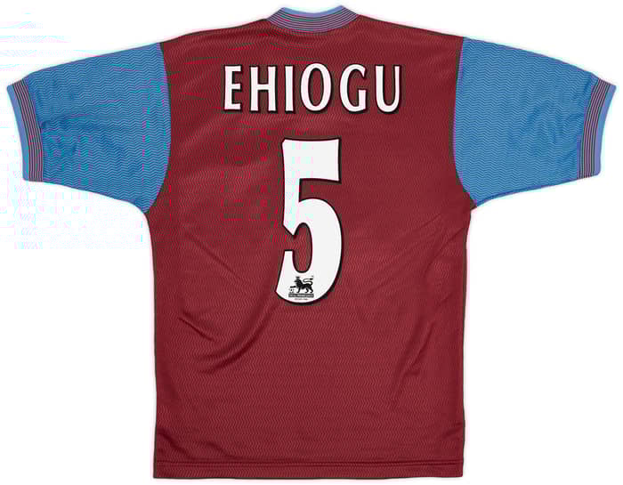 1997-98 Aston Villa Home Shirt Ehiogu #5 - 9/10 - (S)