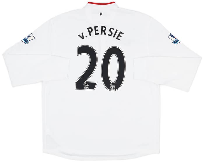 2012-14 Manchester United Away L/S Shirt v.Persie #20 - 8/10 - (XL)