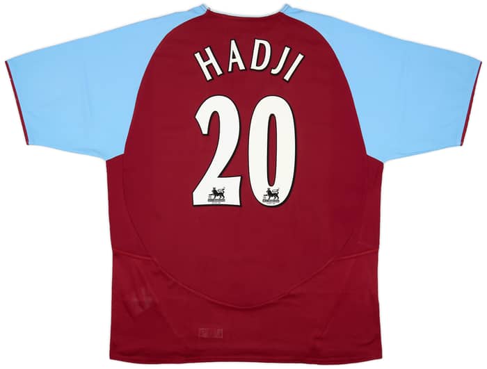 2003-04 Aston Villa Home Shirt Hadji #20 - 9/10 - (L)