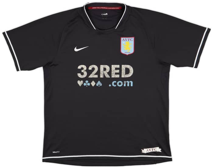 2007-08 Aston Villa Third Shirt Young #7 - 5/10 - (L)