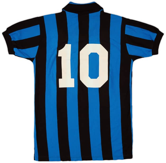 1988-89 Inter Milan Home Shirt #10 - 8/10 - (XS)