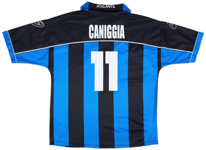 1999-00 Atalanta Home Shirt Caniggia #11 - 8/10 - (XL)