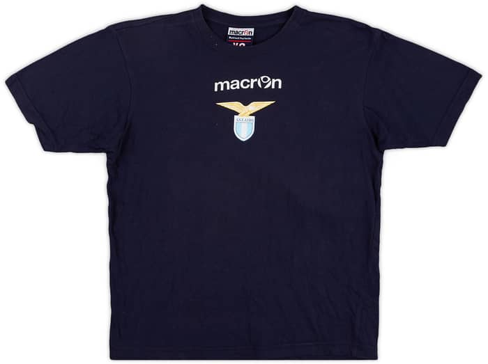 2012-13 Lazio Macron Cotton Tee - 8/10 - (XS)