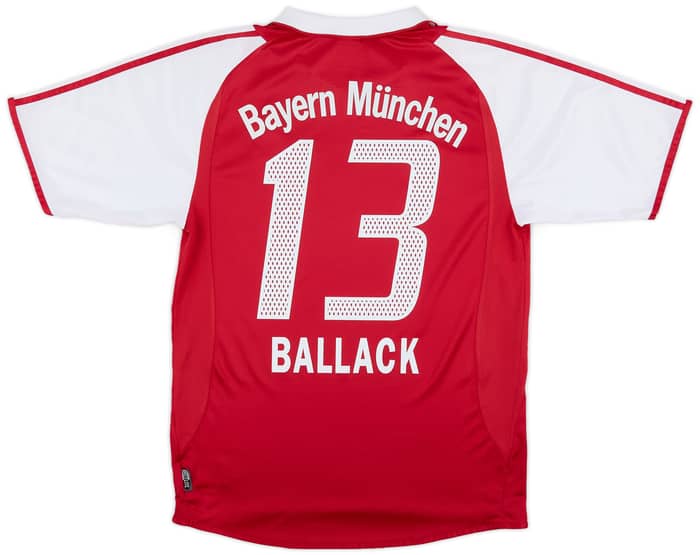 2004-05 Bayern Munich Home Shirt Ballack #13 - 8/10 - (S)