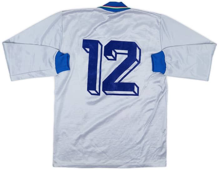 1986-90 Italy Match Issue GK Shirt #12