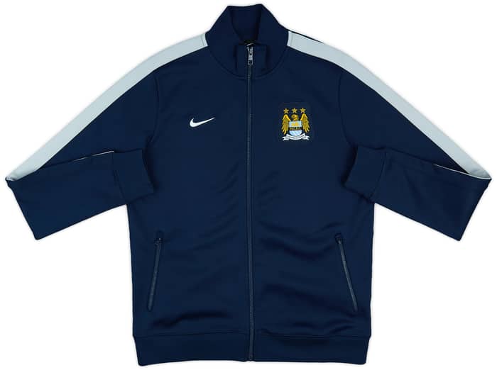 2013-14 Manchester City Nike N98 Track Jacket - 8/10 - (M)
