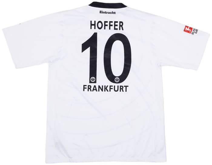 2011-12 Eintracht Frankfurt Away Shirt Hoffer #10 - 7/10 - (L)