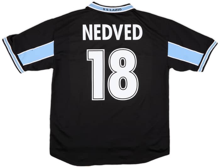 1998-99 Lazio Away Shirt Nedved #18 - 7/10 - (XL)