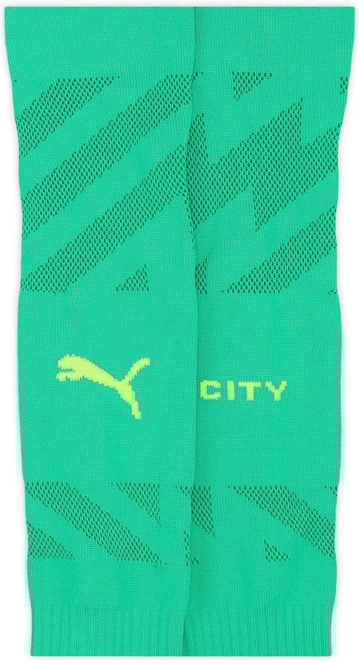 2023-24 Manchester City GK Socks - As New - (EU 43-46)
