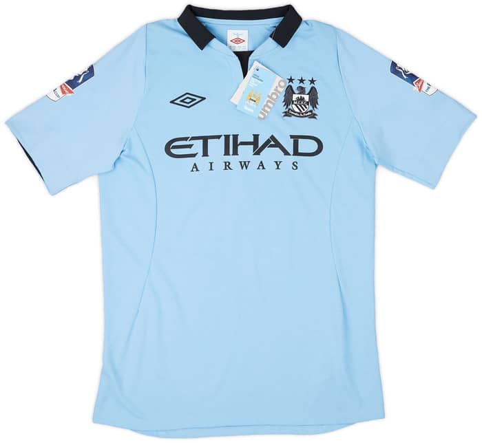 2012-13 Manchester City Home Shirt Wembley #13 (M)