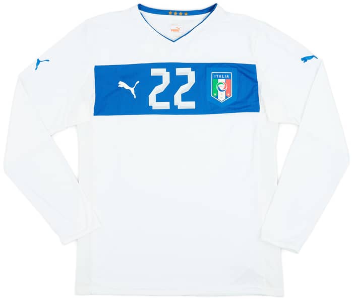 2012-13 Italy Away L/S Shirt Borini #22 - 6/10 - (L)