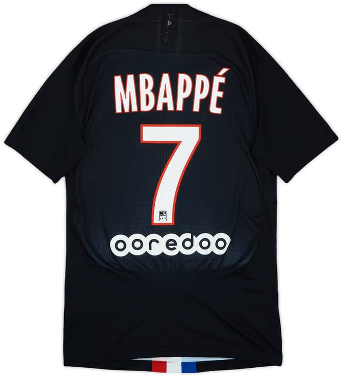2019-20 Paris Saint-Germain Authentic Fourth Shirt Mbappe #7 - 8/10 - (XS)