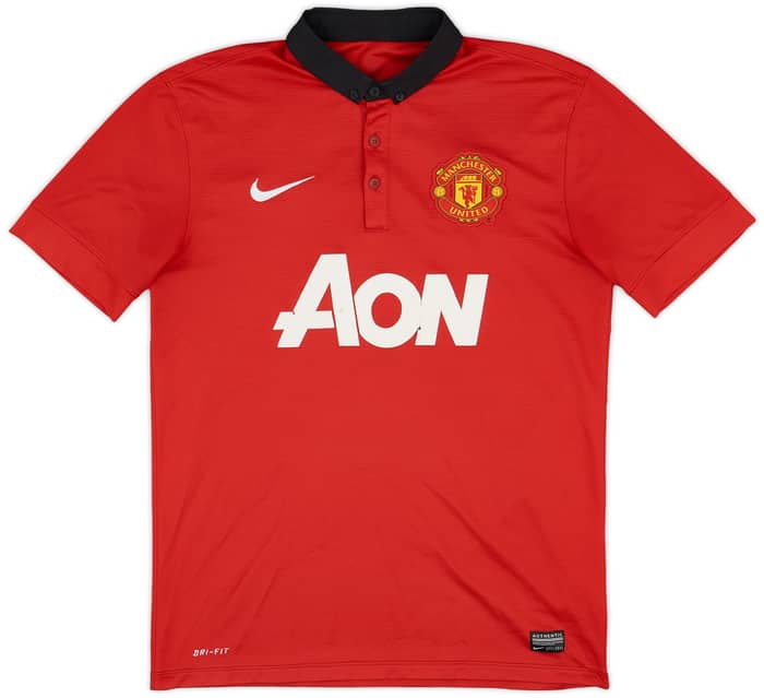 2013-14 Manchester United Home Shirt Chicharito #14 - 5/10 - (M)