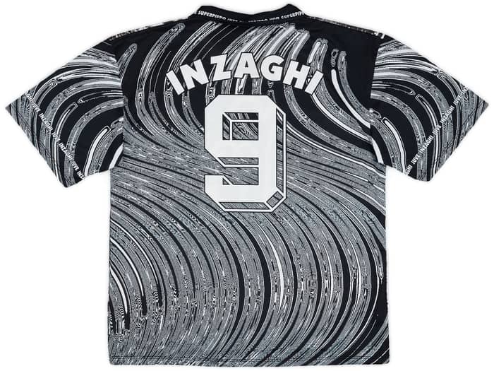 1990s Juventus Fillipo Inzaghi Graphic Shirt Inzaghi #9 - 9/10 - (XL)