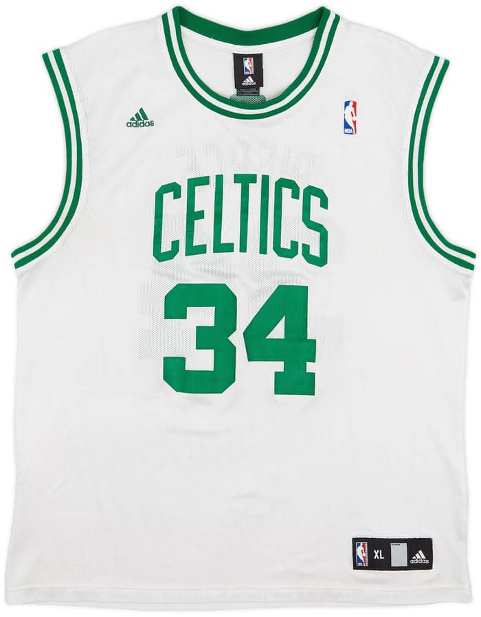 2006-10 Boston Celtics Pierce #34 adidas Home Jersey - 7/10 - (XL)