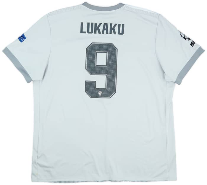 2017-18 Manchester United Third Shirt Lukaku #9 - 6/10 - (XXL)