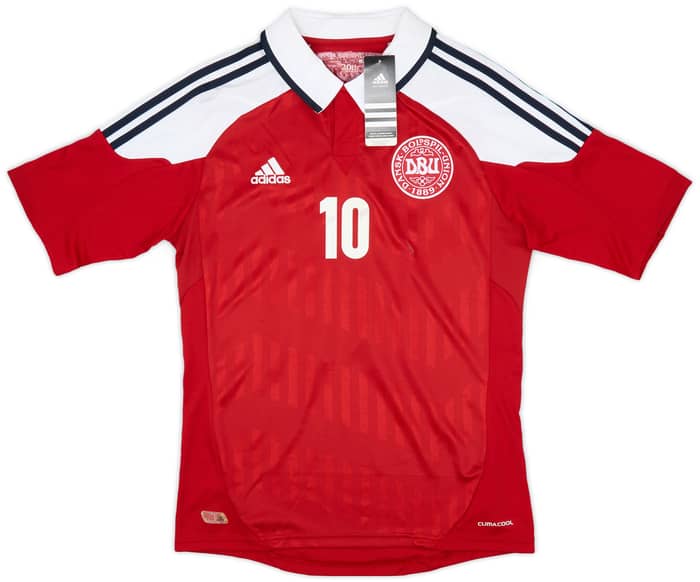 2012-13 Denmark Home Shirt Rommedahl #10 (S)