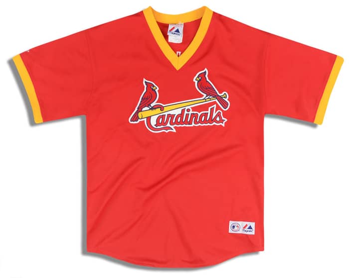 2000s St. Louis Cardinals Pujols #5 Majestic Batting Practice Jersey Y