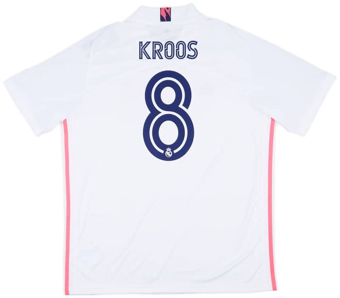 2020-21 Real Madrid Home Shirt Kroos #8 (XL)