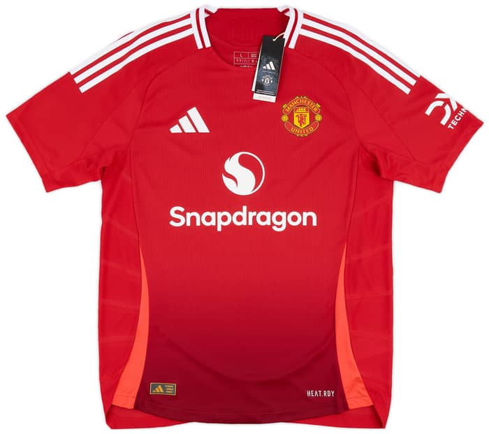 2024-25 Manchester United Authentic Home Shirt Garnacho #17