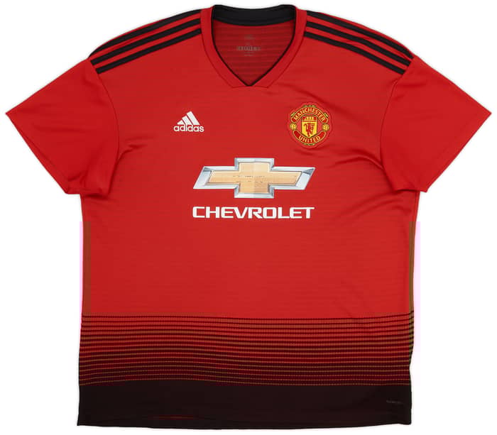 2018-19 Manchester United Home Shirt Mata #8 - 6/10 - (XL)