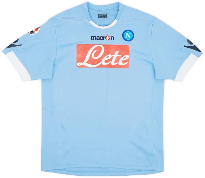 2010-11 Napoli Home Shirt Lavezzi #7 - 7/10 - (M)