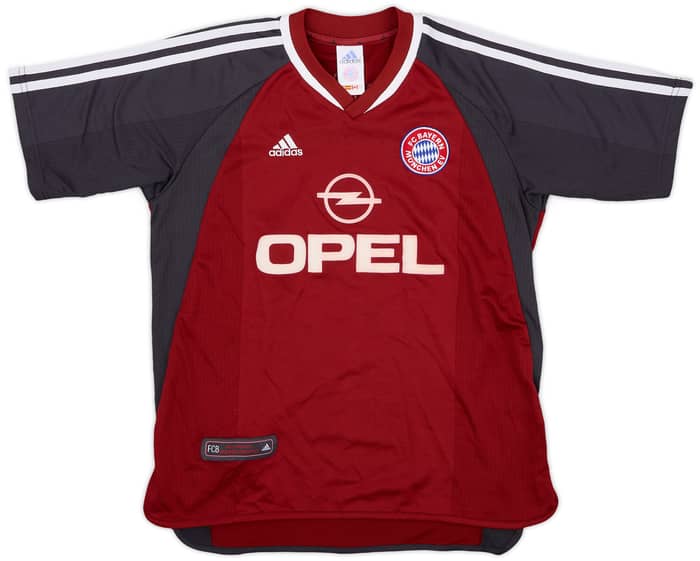 2001-02 Bayern Munich Signed Home Shirt - 8/10 - (Y)