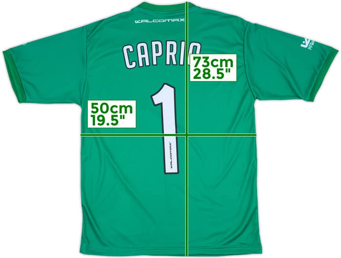 2018-19 Ferro de General Pico GK S/S Shirt Caprio #1 - 8/10 - (M)