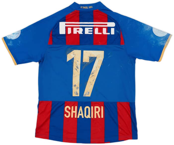 2009-10 FC Basel Home Shirt Shaqiri #17 - 3/10 - (M)