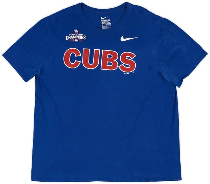 2016 Chicago Cubs World Series Champions Nike Tee - 8/10 - (XXL)