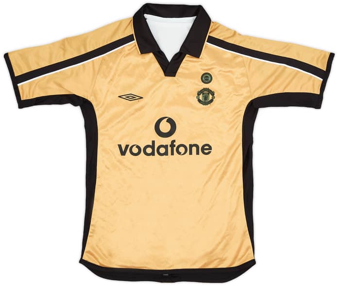 2001-02 Manchester United Centenary Away/Third Shirt - 7/10 - (S.Boys)