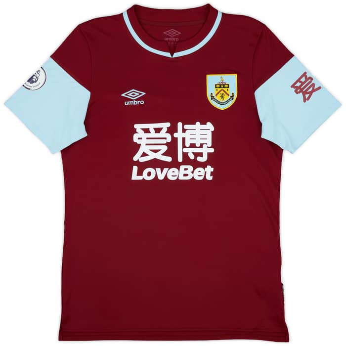 2020-21 Burnley Home Shirt Mee #6 - 9/10 - (M)