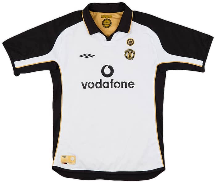 2001-02 Manchester United Centenary Away/Third Shirt - 7/10 - (L.Boys)