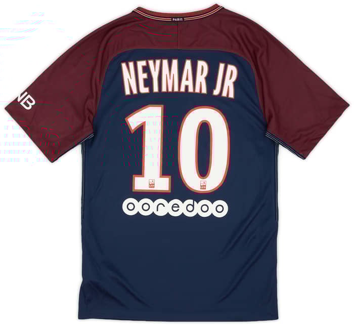 2017-18 Paris Saint-Germain Home Shirt Neymar Jr #10 (S)