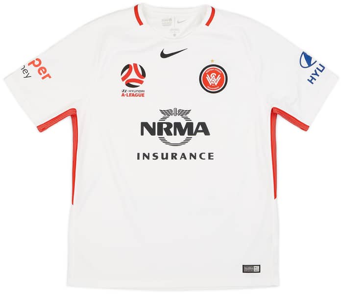 2017-18 Western Sydney Wanderers Away Shirt - 8/10 - (L)