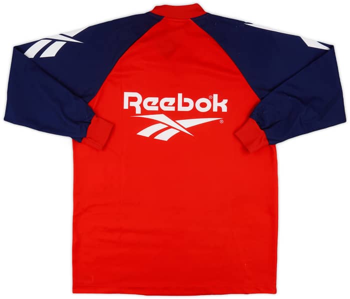 1996-98 Cagliari Reebok Training L/S Shirt - 8/10 - (XL)