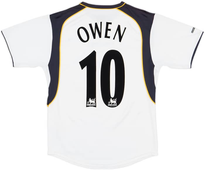 2001-03 Liverpool Away Shirt Owen #10 - 8/10 - (S)