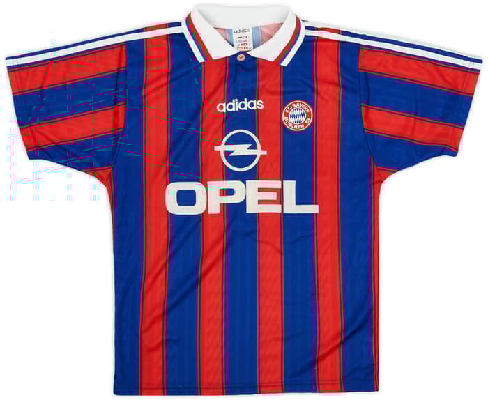 1995-97 Bayern Munich Home Shirt Klinsmann #18 - 7/10 - (S)