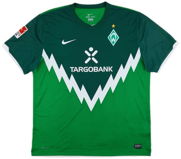 2010-11 Werder Bremen Home Shirt Wagner #19 - 7/10 - (XXL)